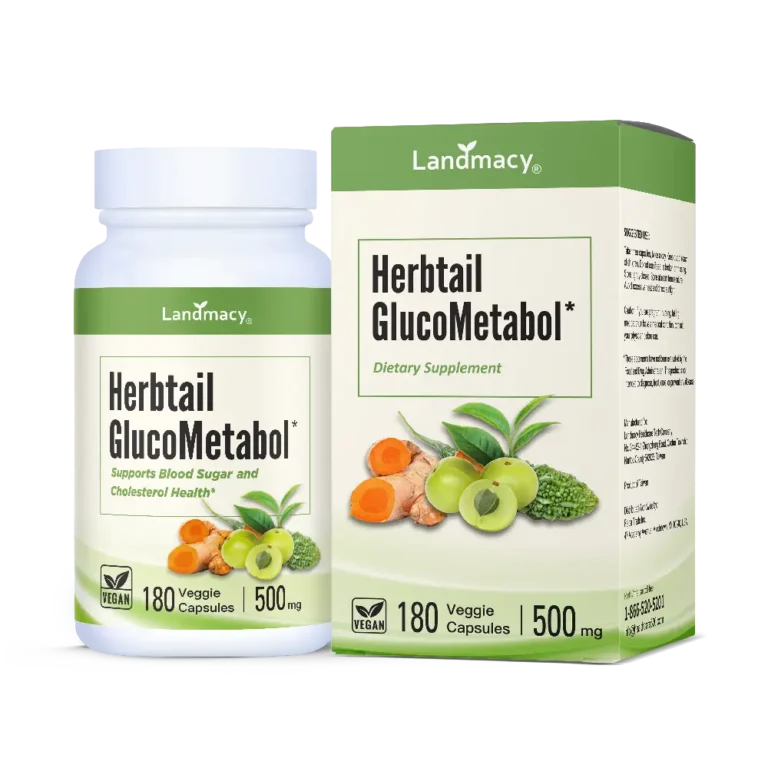三高代謝寶 Herbtail GlucoMetabol 瓶裝與外盒